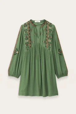 TELMA robe mini brodée