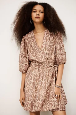 TEODORA robe courte portefeuille