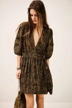 TEODORA robe courte portefeuille
