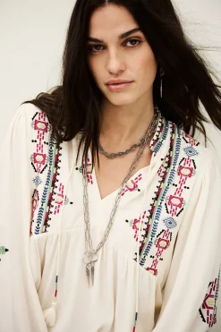 TILT blouse brodée ample