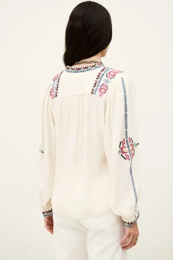 TILT blouse brodée ample