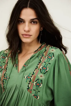 TILT blouse brodée ample