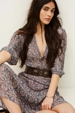 TIZIA robe midi