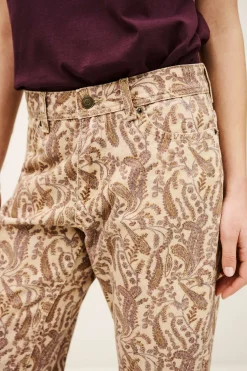 TOOTY jean bootcut imprimé