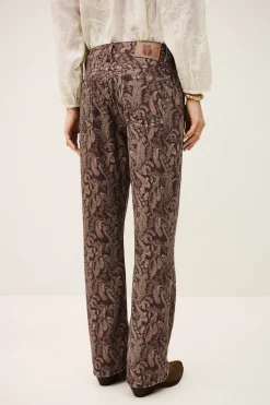 TOOTY jean bootcut imprimé