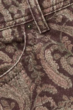 TOOTY jean bootcut imprimé