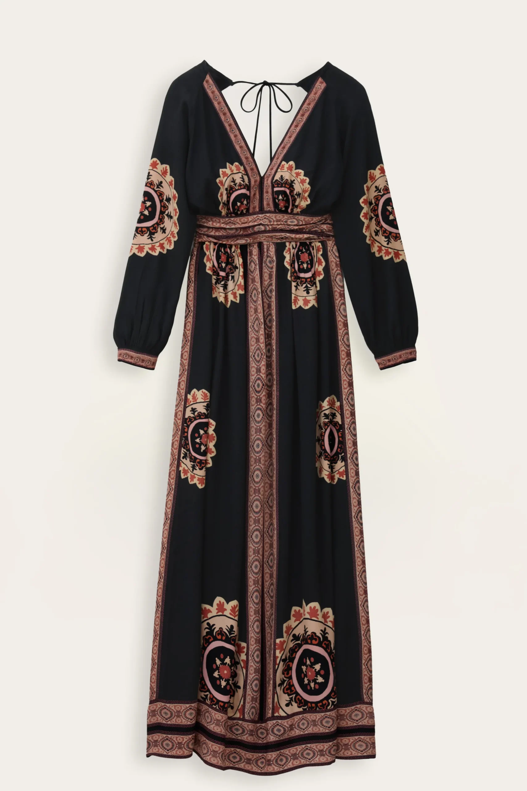 VERA robe longue imprimée