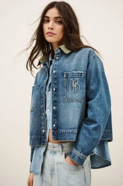 VIGILIO veste courte denim