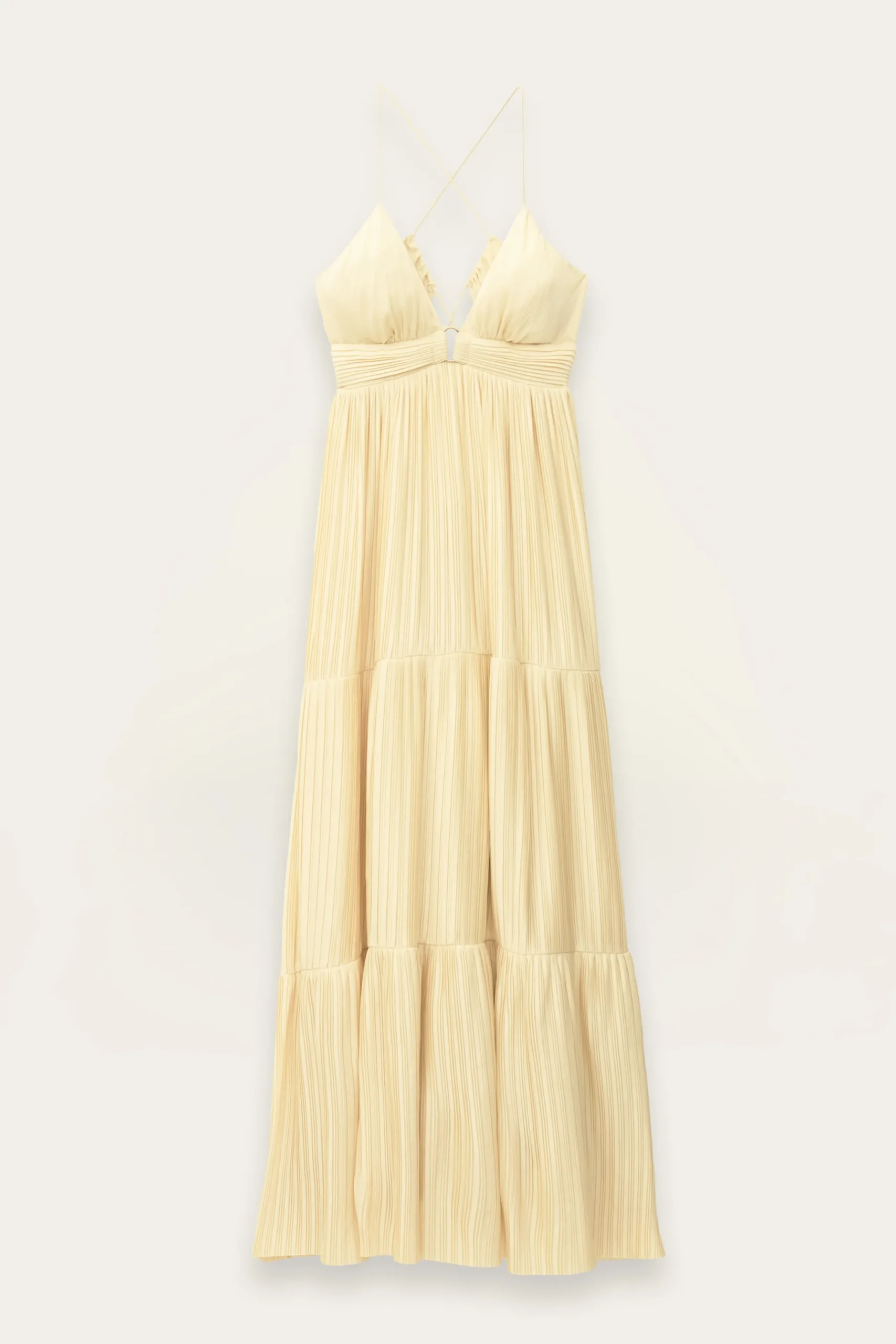 WASTA robe longue satin