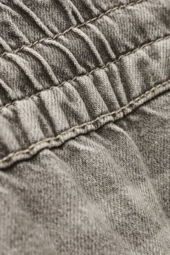 YIMA pantalon large évasé