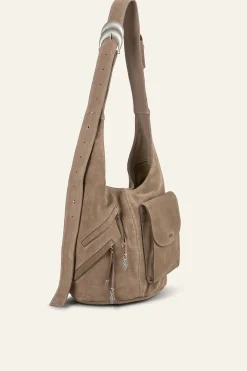 YOUYOU sac seau daim