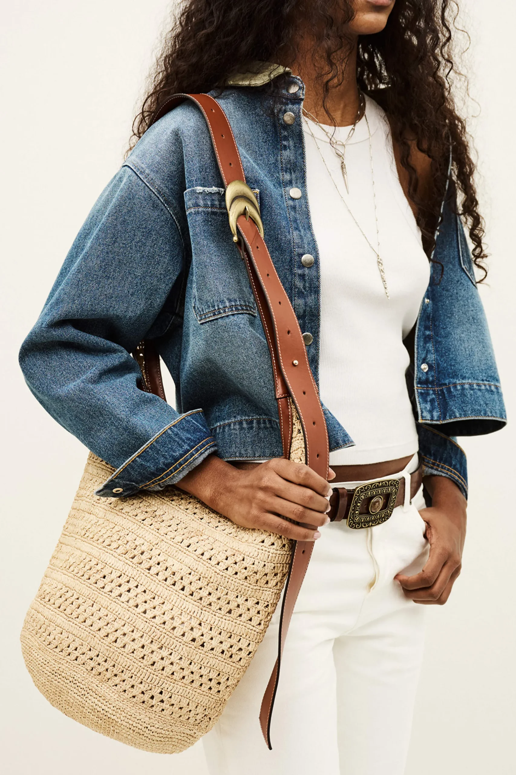 YOUYOU sac seau tressé